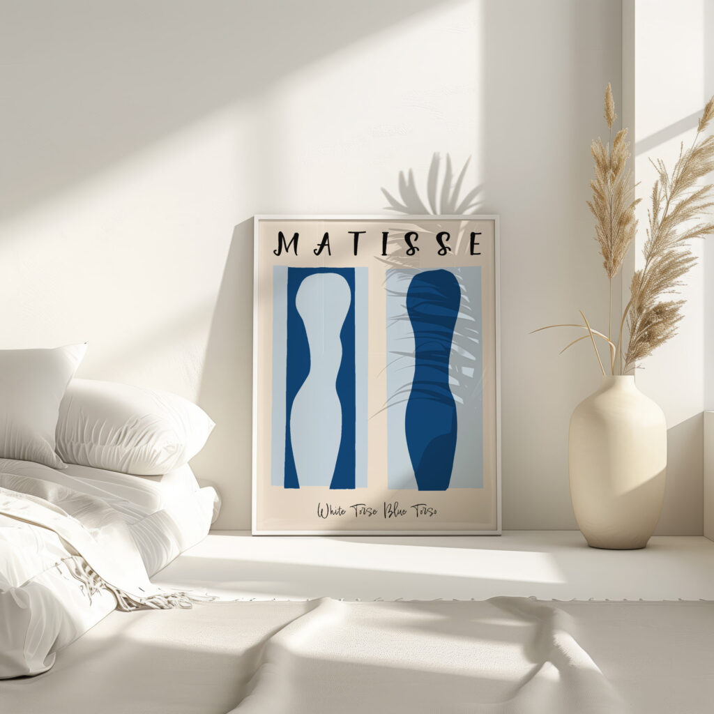 Matisse whitetorsobluetorso 1944.png mockup0 v3 4 mockup