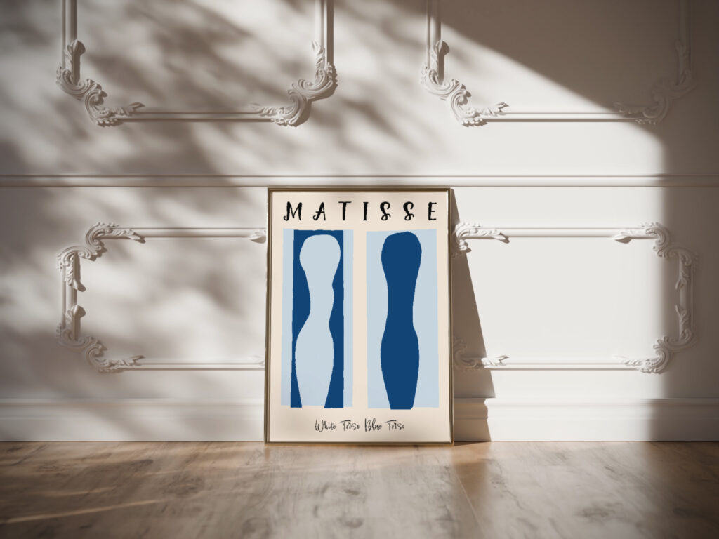 Matisse whitetorsobluetorso 1944.png mockup0 v3 video mockup