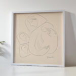 Matka s dietatom v perinke a s dvoma zenami 1938 Mikulas Galanda 5 mockup