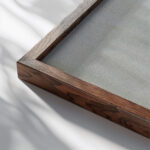 Matrosen am Strand 1933 1936 Wilhelm Thony close up dark wood mockup