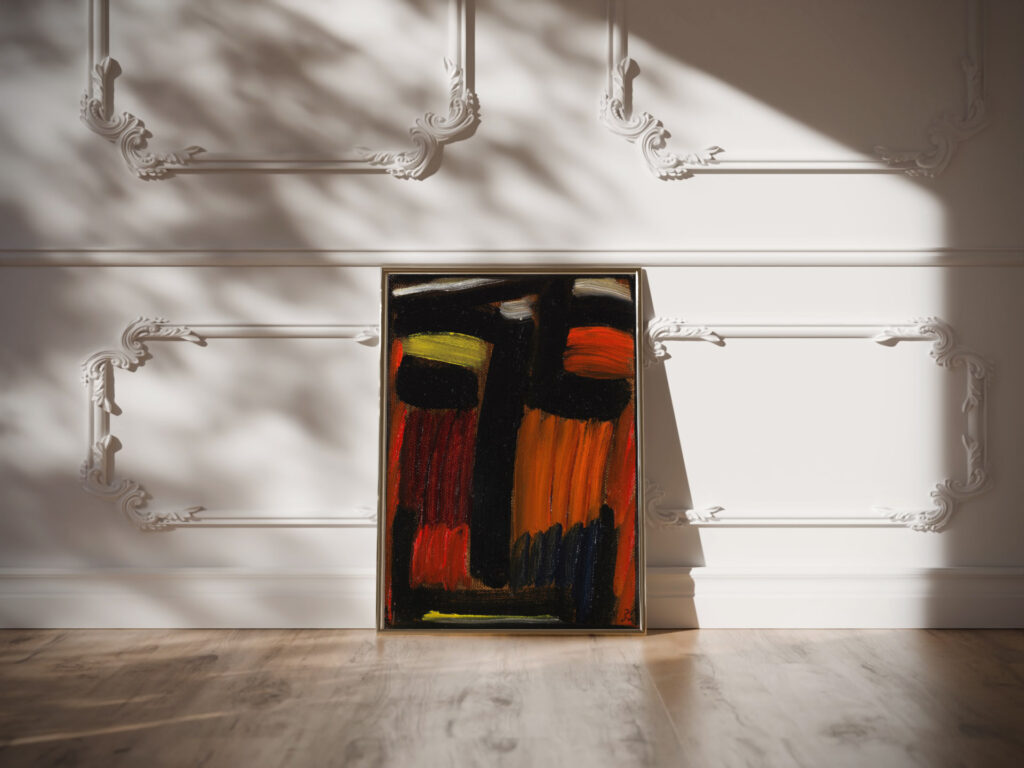 Meditation 1935 Alexej von Jawlensky video mockup