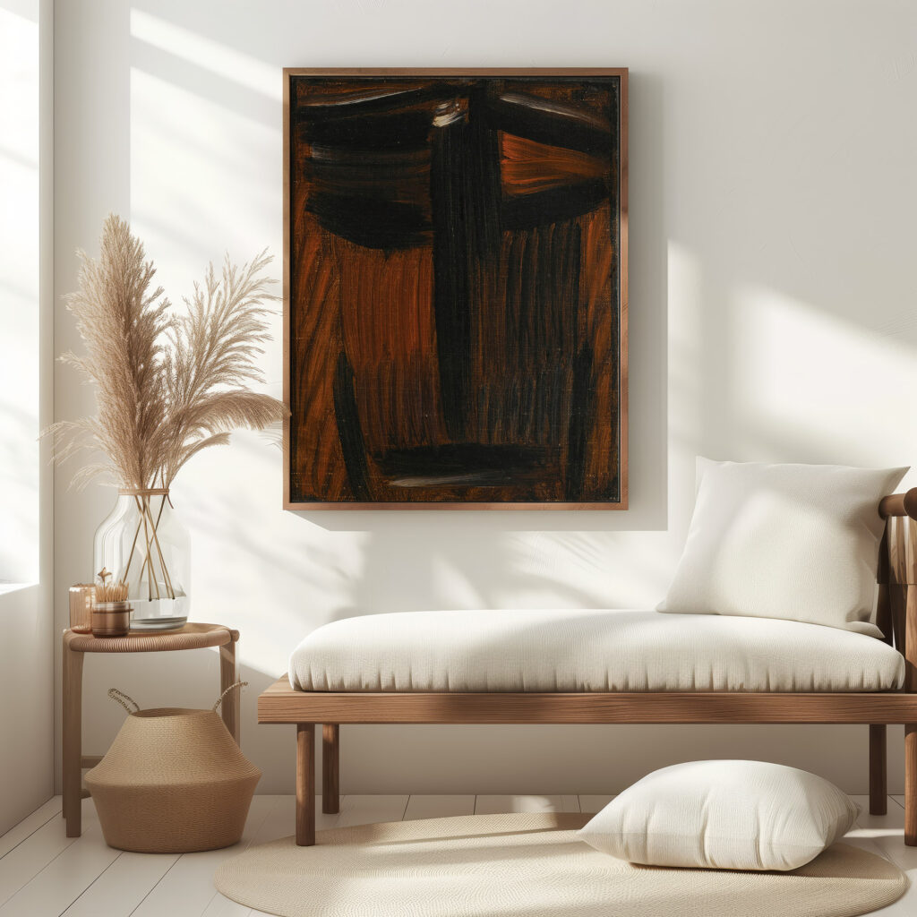 Meditation Black Orange Glowing 1936 Alexej von Jawlensky 5 mockup