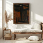 Meditation Black Orange Glowing 1936 Alexej von Jawlensky 5 mockup