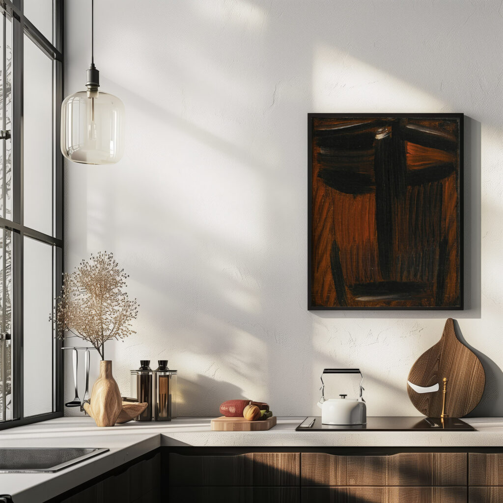 Meditation Black Orange Glowing 1936 Alexej von Jawlensky 6 mockup