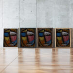 Meditation N. 30 1934 Alexej von Jawlensky framed posters mockup