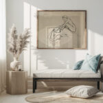 Meerjungfrau auf Fisch reitend 1910 Heinrich Vogeler 5 mockup