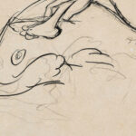 Meerjungfrau auf Fisch reitend 1910 Heinrich Vogeler 8 mockup