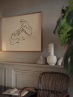 Meerjungfrau auf Fisch reitend 1910 Heinrich Vogeler video mockup