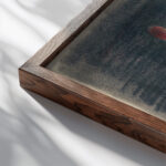 Mein Geburtstag 1931 Karl Wiener close up dark wood mockup