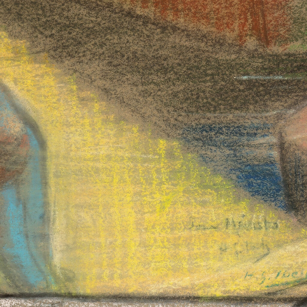 Men Towing a Barge Study for Boubourouche c. 1892 Henri Gabriel Ibels 8 mockup