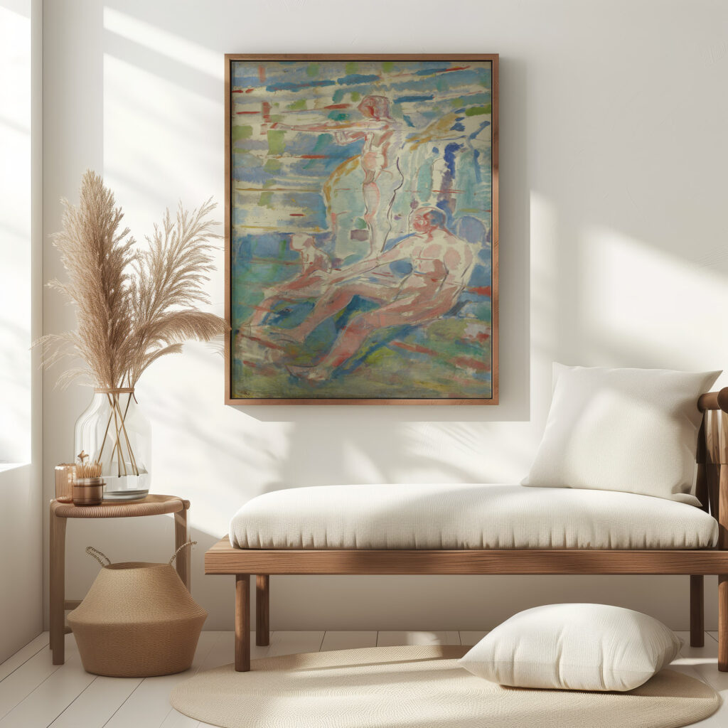 Men Turned towards the Sun 1912–13 Edvard Munch 5 mockup
