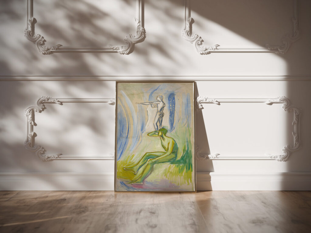 Men Turning towards the Sun 1911–14 Edvard Munch video mockup