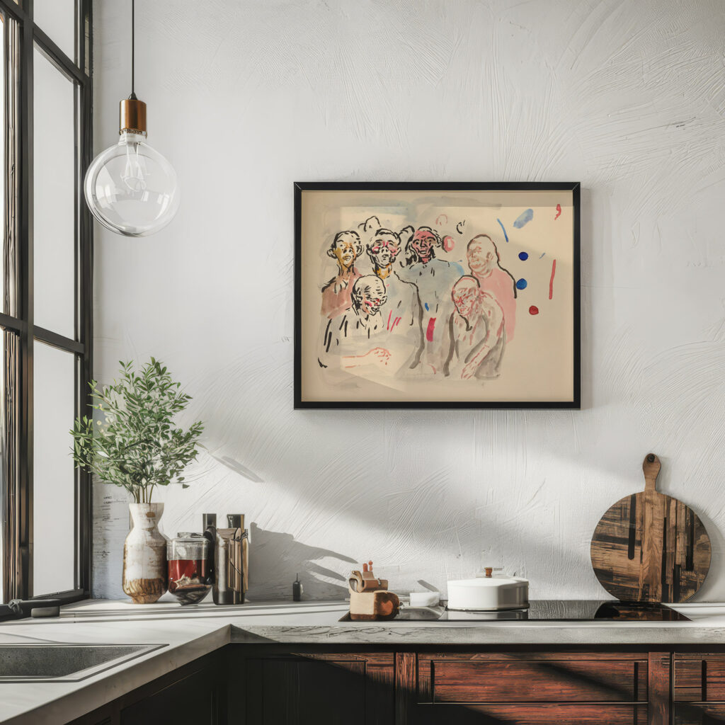 Mennesker ca 1905 Edvard Munch 6 mockup