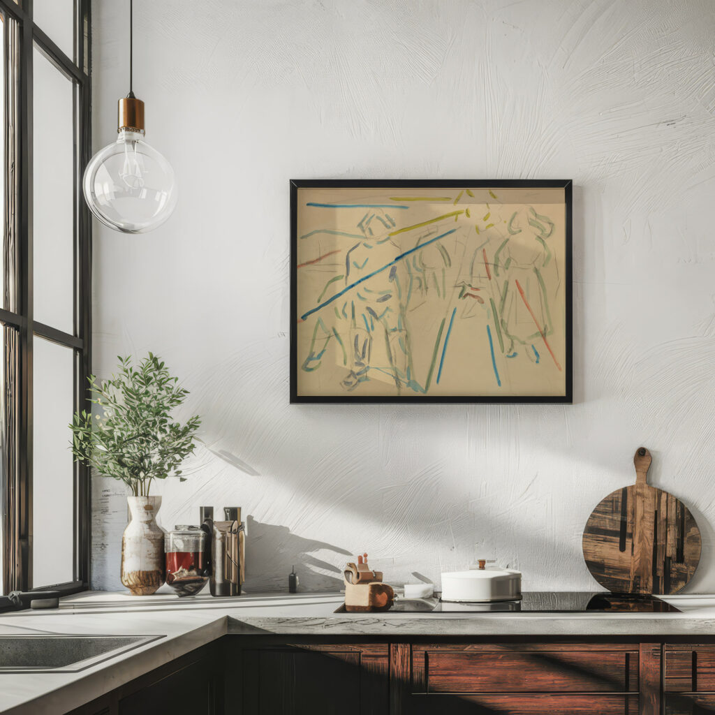 Mennesker og sol Ca. 1915 Edvard Munch 6 mockup