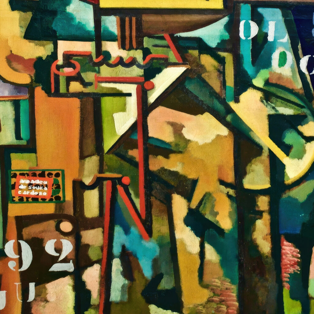 Metallic Vibrations Mechanical Geometric Splendor c.1915 1916 Amadeo de Souza Cardoso 8 mockup
