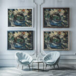 Metamorphoses Circa 1928 33 Hans Poelzig framed posters mockup