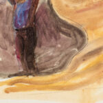 Mies ja tanko luonnos 1900 1905 Magnus Enckell 8 mockup