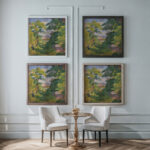 Mindet Christianso 1911 1912 Edvard Weie framed posters mockup