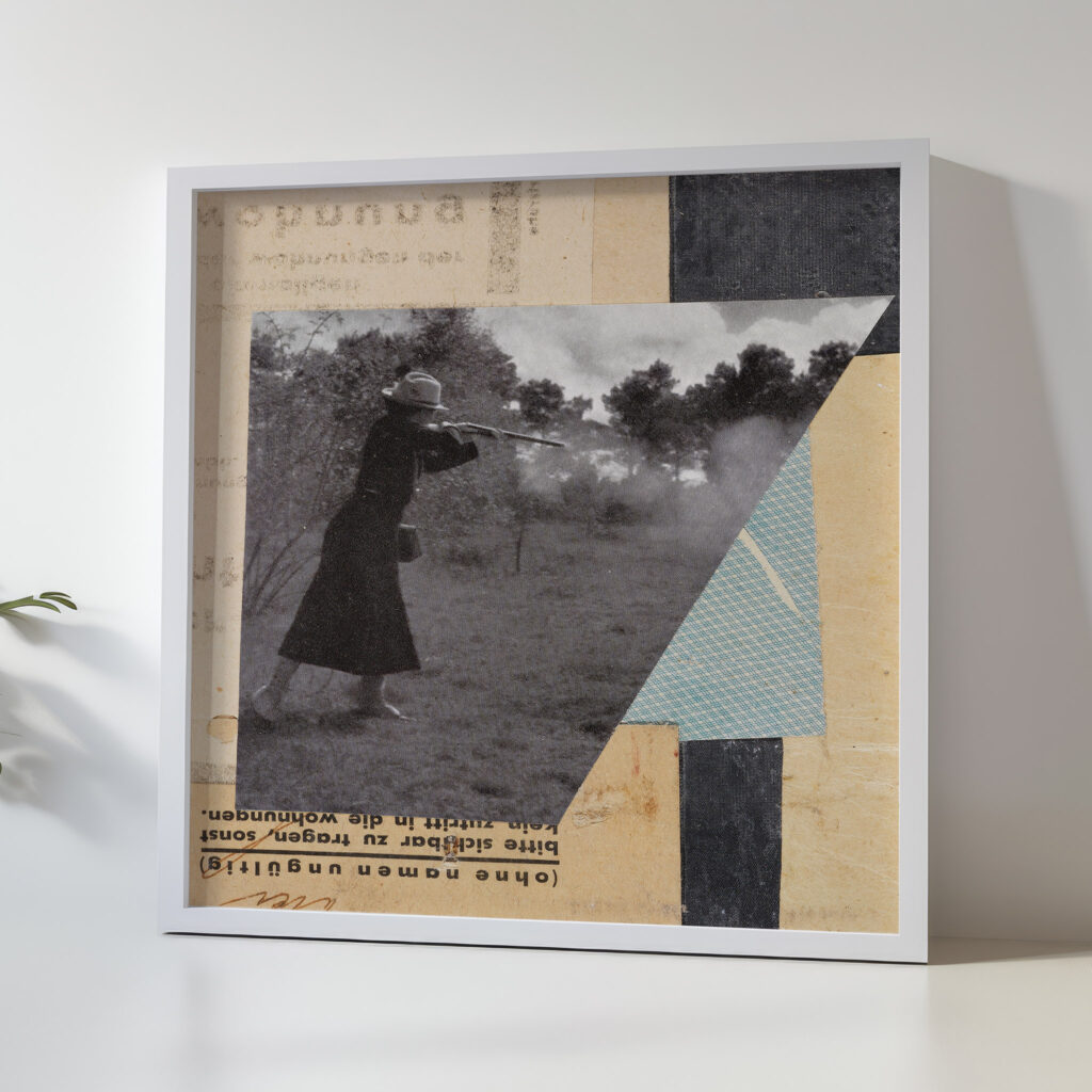 Mit Jagerin Merzzeichnung 1929 Kurt Schwitters 5 mockup