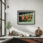 Mit Schilf werfende Badende 1909 Ernst Ludwig Kirchner 6 mockup