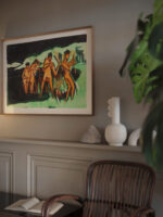 Mit Schilf werfende Badende 1909 Ernst Ludwig Kirchner video mockup