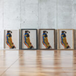 Moa 1911 Egon Schiele framed posters mockup