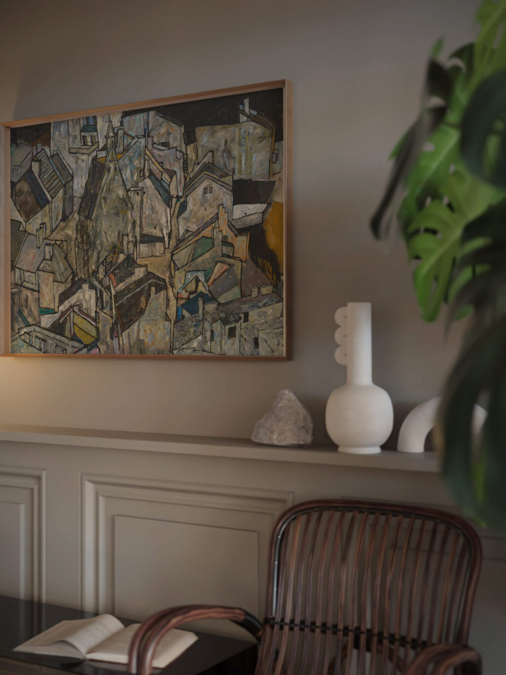 Modling II 1918 Egon Schiele video mockup