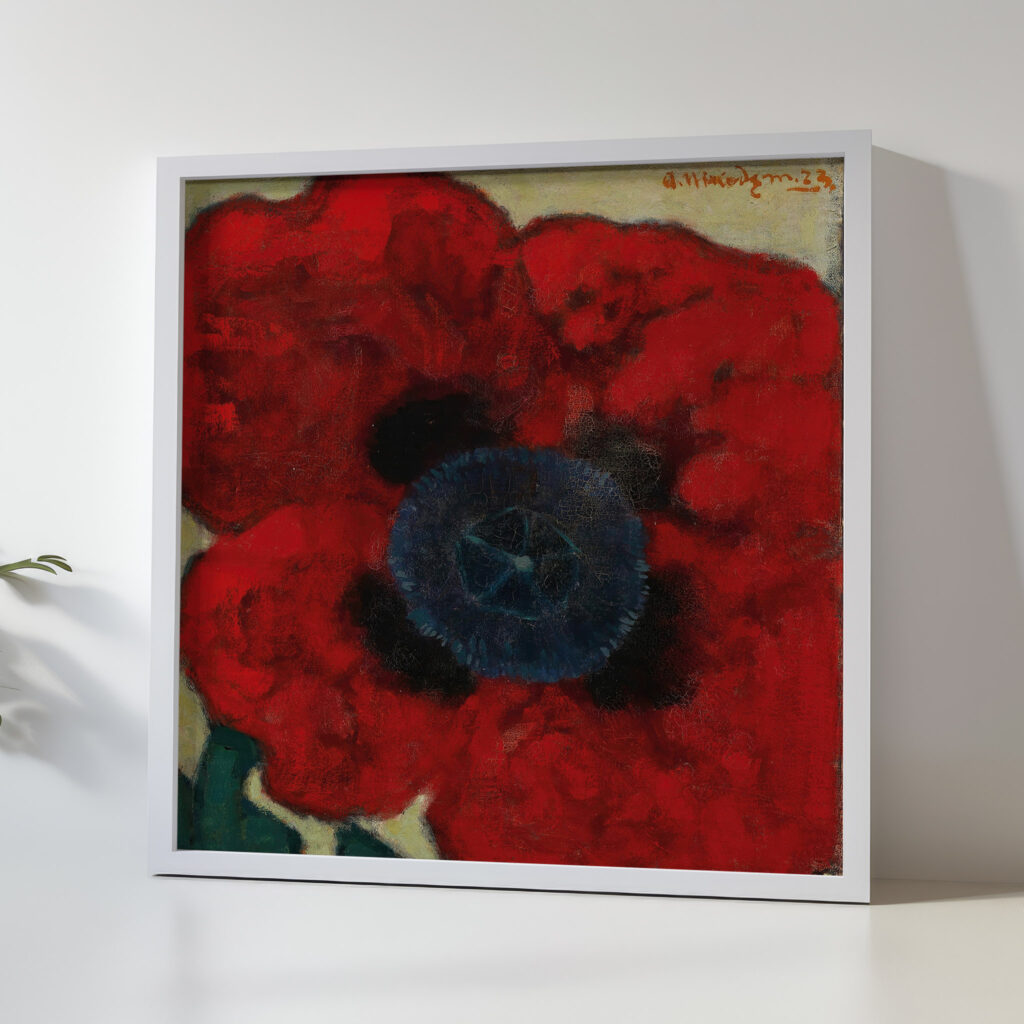 Mohnblume Poppy Flower 1923 Artur Nikodem 5 mockup