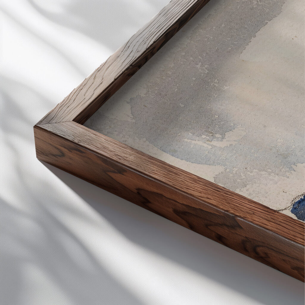 Molde 1925 Albert Marquet close up dark wood mockup