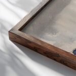 Molde 1925 Albert Marquet close up dark wood mockup