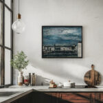 Mondnacht am Murufer in Graz 1928 Wilhelm Thony 6 mockup