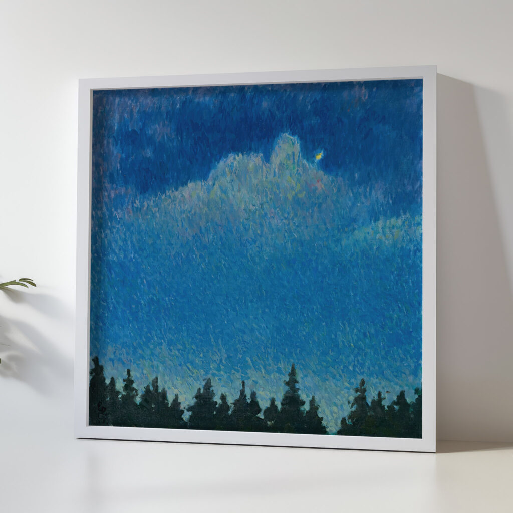 Mondschein 1931 Giovanni Giacometti 5 mockup