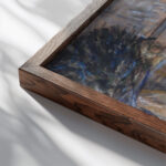 Montmartre Giuseppe Cominetti close up dark wood mockup