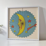 Moon and stars lantern design ca 1880 Unknown 5 mockup