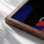 Moonid 1957 Lola Liivat close up dark wood mockup