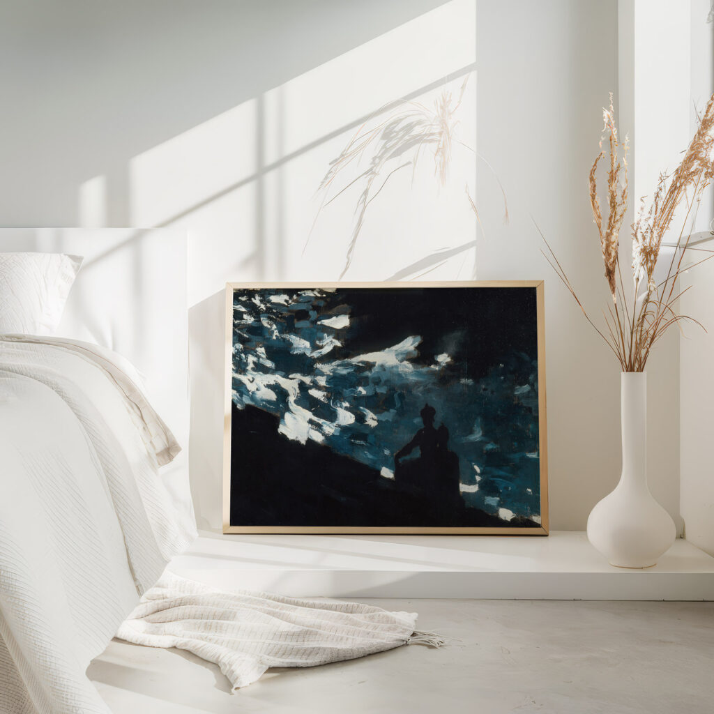 Moonlight on the Water circa 1906 Winslow Homer 4 mockup