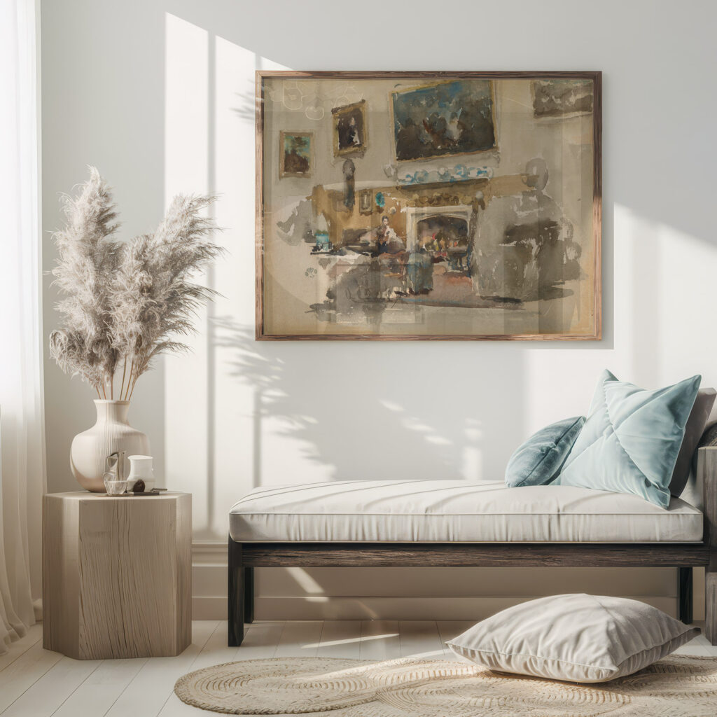 Moreby Hall 1882 1884 James Abbott McNeill Whistler 5 mockup