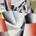 Morning in the Village after Snowstorm 1912 Kazimir Malevich 8 mockup