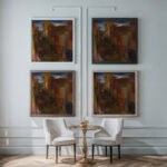 Morocco Boris Grigoriev framed posters mockup