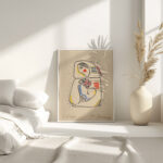 Mother Mother with a Child and a Flower 1937 Mikulas Galanda 4 mockup