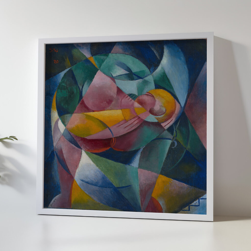 Mother and Child 1920 Fritz Stuckenberg 5 mockup