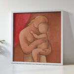 Mother with Child 1934 Mikulas Galanda 5 mockup