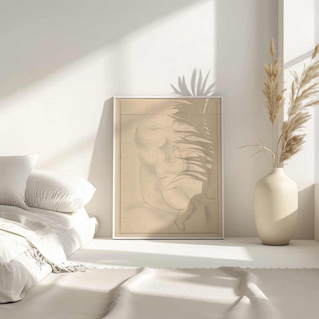 Mother with baby 1932–1933 Mikulas Galanda 4 mockup