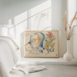 Mother with baby and dove 1936–1937 Mikulas Galanda 4 mockup