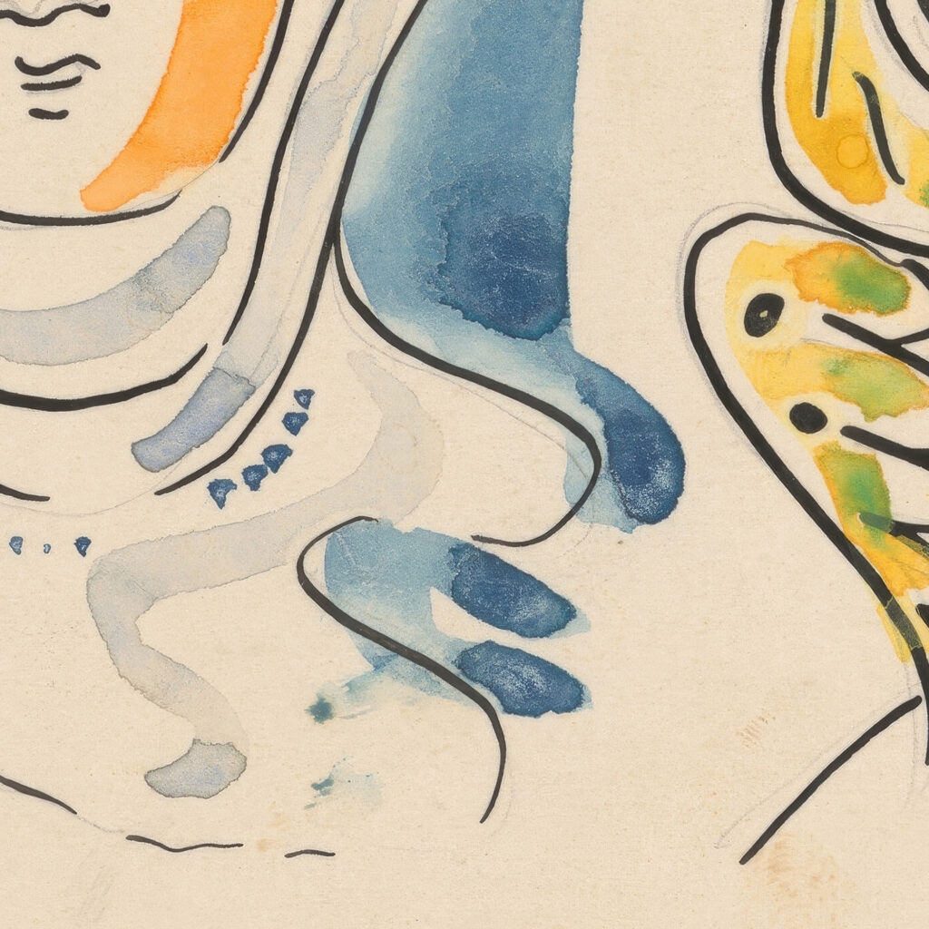 Mother with baby and dove 1936–1937 Mikulas Galanda 8 mockup