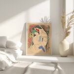 Mother with baby and flower 1937 Mikulas Galanda 4 mockup