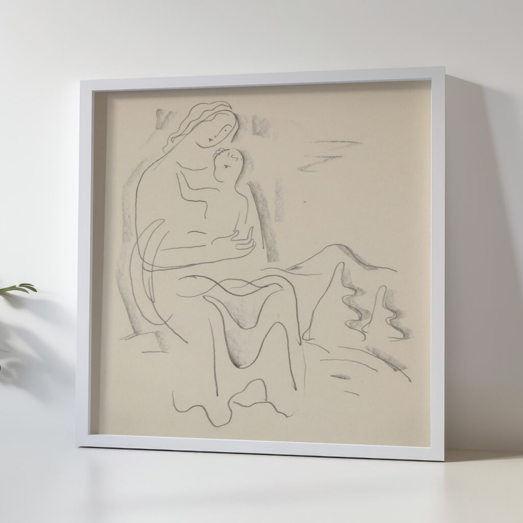 Motherhood 1937 Mikulas Galanda 5 mockup