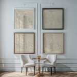 Motherhood 1937 Mikulas Galanda framed posters mockup