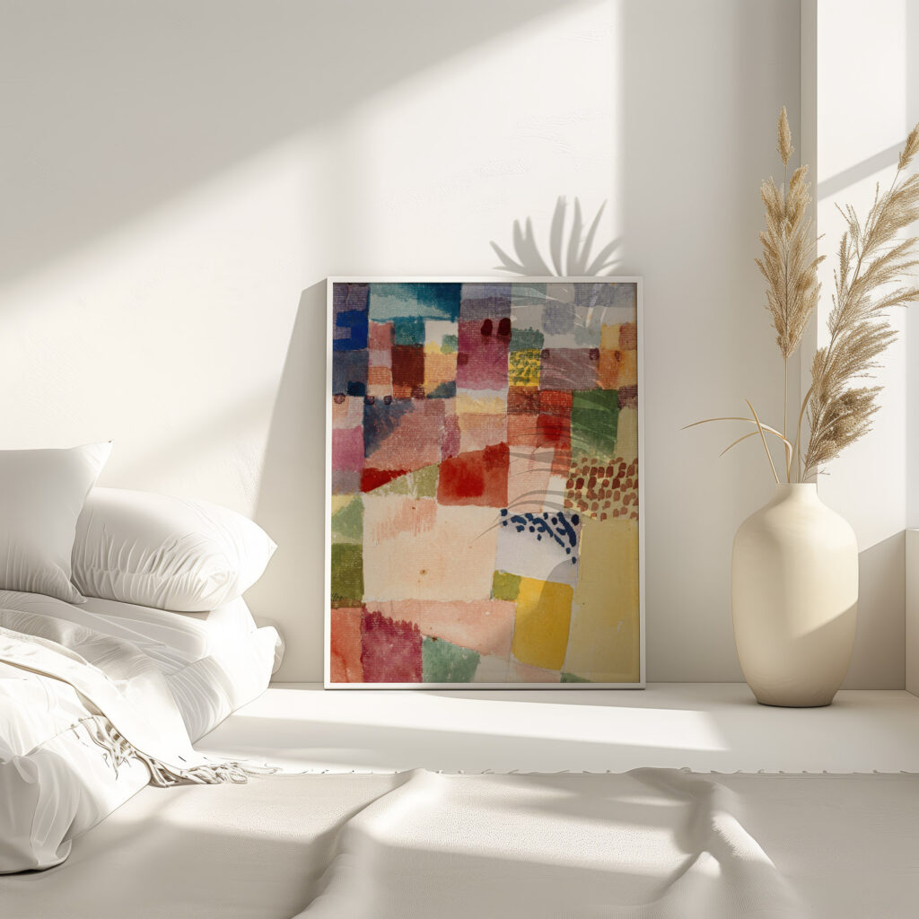 Motif from Hammamet 1914 Paul Klee 4 mockup