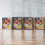 Motif from Hammamet 1914 Paul Klee framed posters mockup